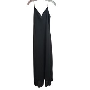 Dave & Johnny Classic Black Maxi Dress